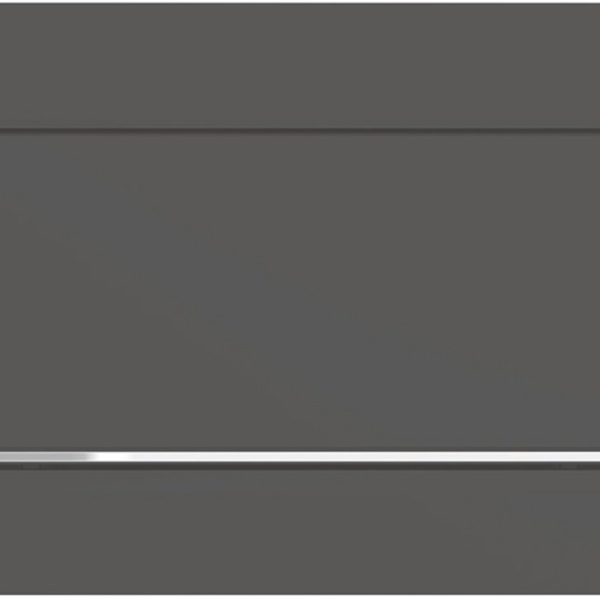 CLAPETA ACTIONARE REZERVOR INCASTRAT SIGMA 30 STOP-AND-GO FLUSH, ANTIVANDALISM, NEGRU MAT-CROM