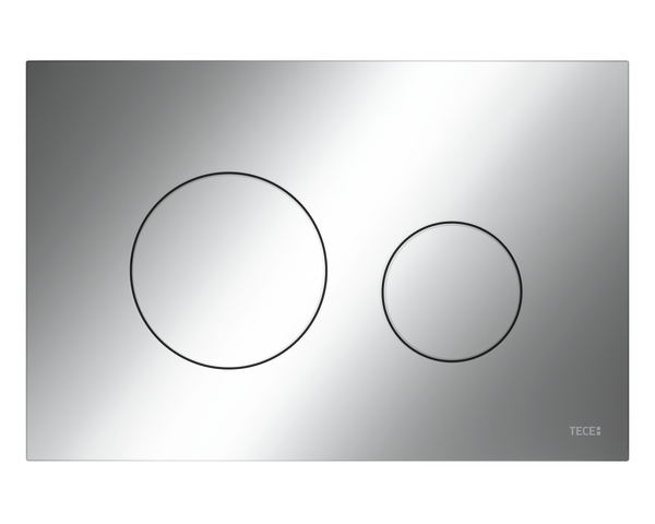 CLAPETA DUBLA ACTIONARE TECE LOOP, CROM LUCIOS