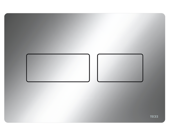 CLAPETA DUBLA ACTIONARE TECE SOLID, CROM LUCIOS