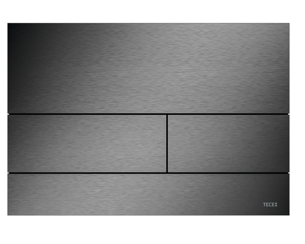 CLAPETA DUBLA ACTIONARE TECE SQUARE II, NEGRU-CROM PERIAT