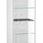 COLOANA MOBILIER HORYZONT 402X348X1500 FARA USI, ALB SEMI-MAT NOU