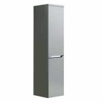 COLOANA MOBILIER SILVER 350X350X1440, USI DESCHIDERE DREAPTA , GRI MAT NOU