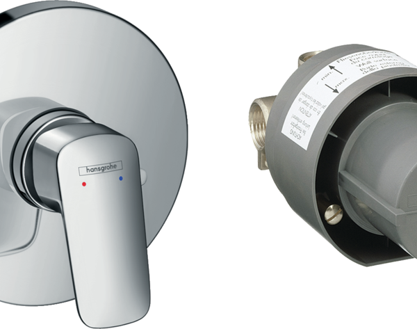 CORP INCASTRAT + ORNAMENT BATERIE DUS LOGIS CROM (13620180 + 71606000)