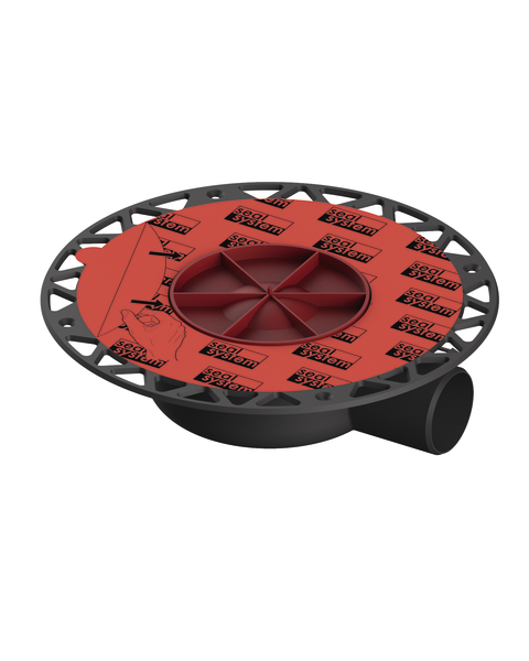 CORP SIFON EXTRAPLAT TECEdrainpointS PP, EV. LATERALA DN50, PENTRU TERASE