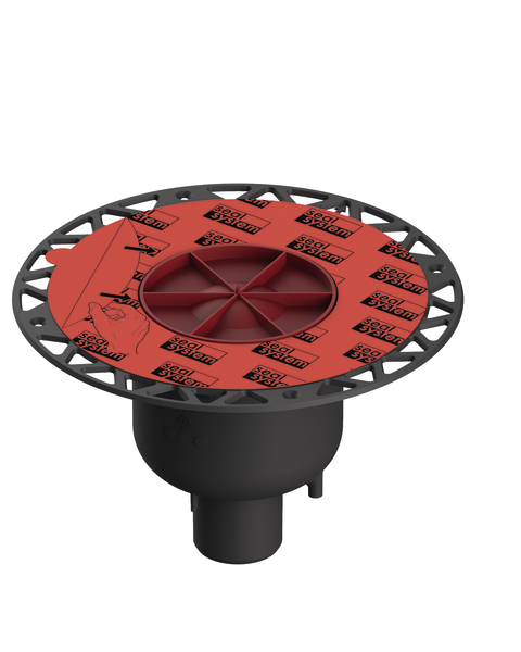 CORP SIFON STANDARD TECEdrainpointS PP, EV. VERTICALA DN50,