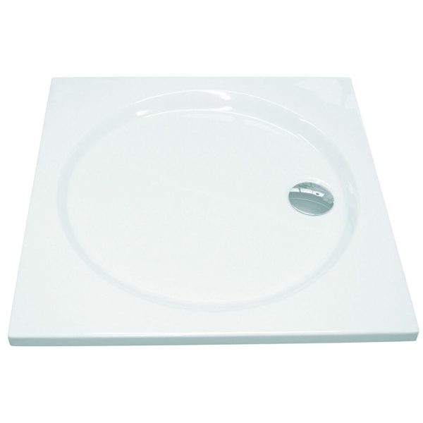 CUVA DUS ACRYL CONNECT PATRATA 80X80 ALBE