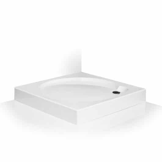 CUVA DUS ALOHA-P ACRYL PATRATA 800X800X125,SIFON INCLUS