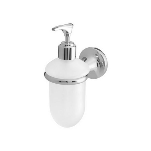 DOZATOR SAPUN LICHID CU SUPORT ONTARIO STICLA CROM