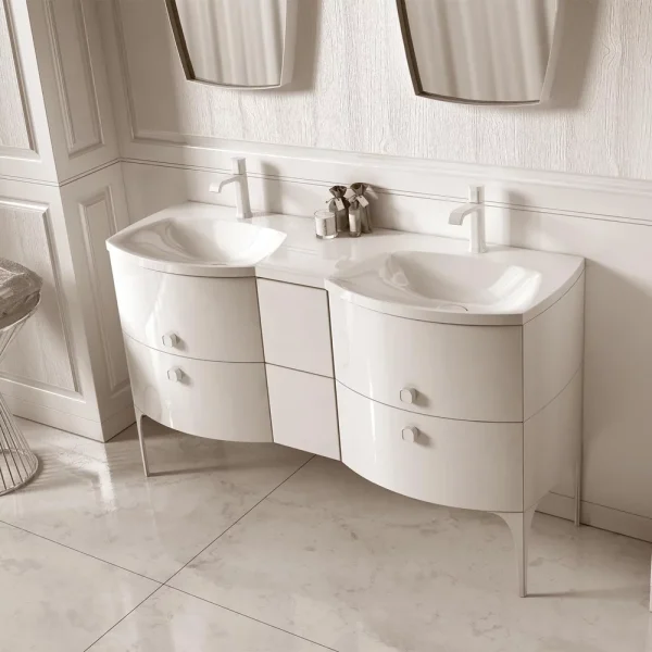 DULAP CONECTOR 24X55.4X39.2 SERTARE SOFT-CLOSE, ALB LUCIOS