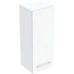 DULAP INALTIME 85 CM SELNOVA SQUARE CU O USA,ALB