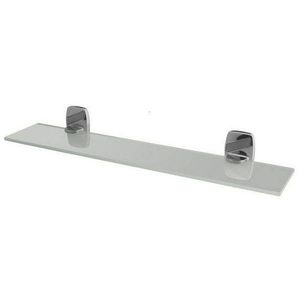 ETAJERA OREGON STICLA CROM SATIN