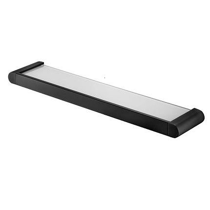 ETAJERA STICLA FUTURA NEGRU