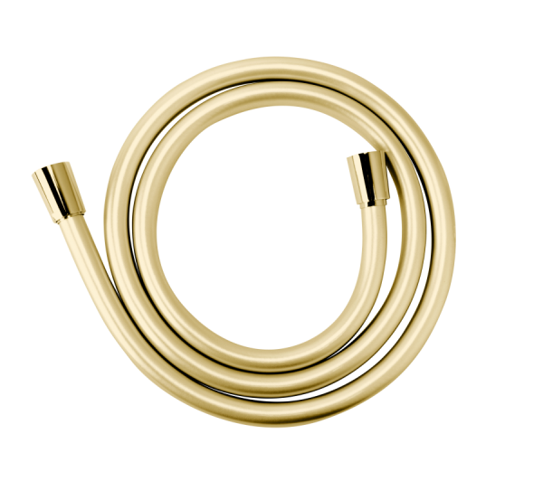 FURTUN DUS ANTI-TWIST INULA, 150 CM, PVC CU CAPAT CONIC, AURIU LUCIOS