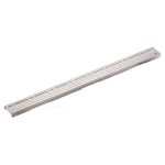 GRILA ORNAMENT DIN OTEL INOX FINISAJ LUCIOS 700 MM CAL. I