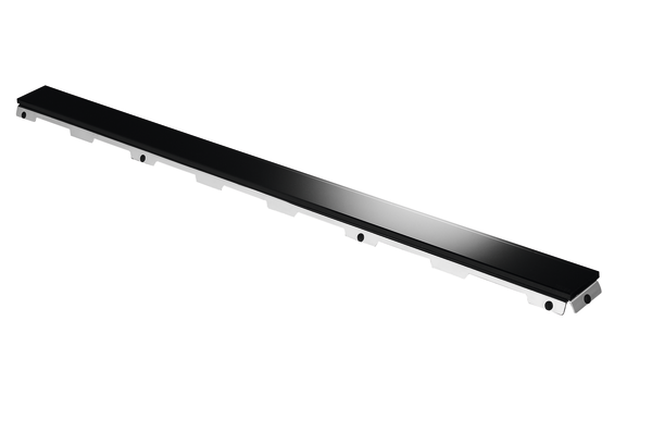 GRILA ORNAMENT DIN STICLA NEAGRA 1000 MM