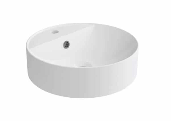 LAVOAR CARA ROUND 40, CU ORIFICIU BATERIE SU PREAPLIN