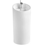 Lavoar freestanding alb rotund 450x450