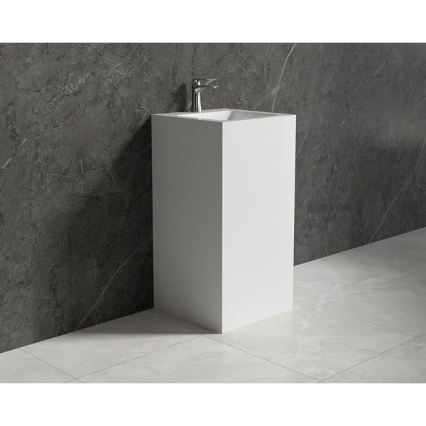 Lavoar freestanding compozit ceramic 430x430x840