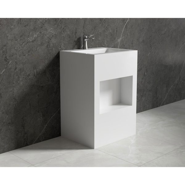 Lavoar freestanding compozit ceramic 580x480x840