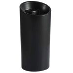 Lavoar freestanding negru rotund 450x450