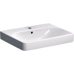LAVOAR GEBERIT SMYLE SQUARE 60X48 CU ORIFICIU BATERIE SI PREPLIN