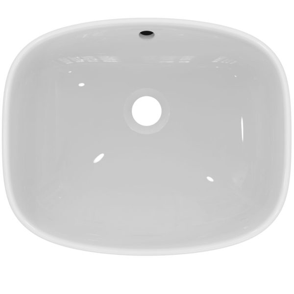 LAVOAR I.LIFE B 45X37 CM, MONTAJ PE BLAT, CU PREPLIN, FARA ORIFICIU BATERIE