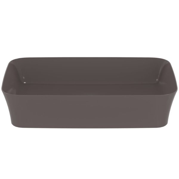 LAVOAR IPALYSS RECTANGULAR 55 CM FARA ORIFICIU BATERIE SI FARA PREAPLIN SLATE GREY