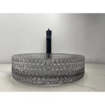 Lavoar sticla transparent pe blat 40x40 - imagine 2