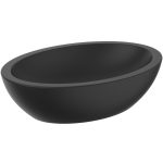 LAVOAR STRADA OVAL 60X42 SILK BLACK