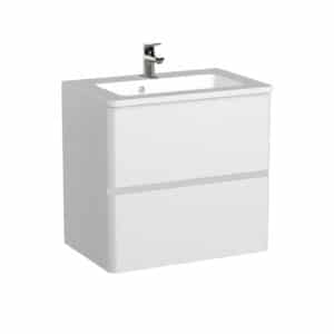 MOBILIER ANNA 60 , 2 SERTARE SOFT CLOSE, ALB LUCIOS