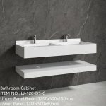 Mobilier baie compozit ceramic 2 lavoare