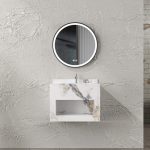 Mobilier baie compozit ceramic 60x50x42 - imagine 3