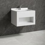 Mobilier baie compozit ceramic LJ-60-WHRS-C 600x500x420