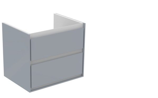 MOBILIER CONNECT AIR 60 CM GRI DESCHIS LUCIOS CU ALB MAT