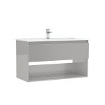 MOBILIER DAILY 100X46X56.5 GALET LUCIOS,1 SERTAR+RAFT,CU LAVOAR