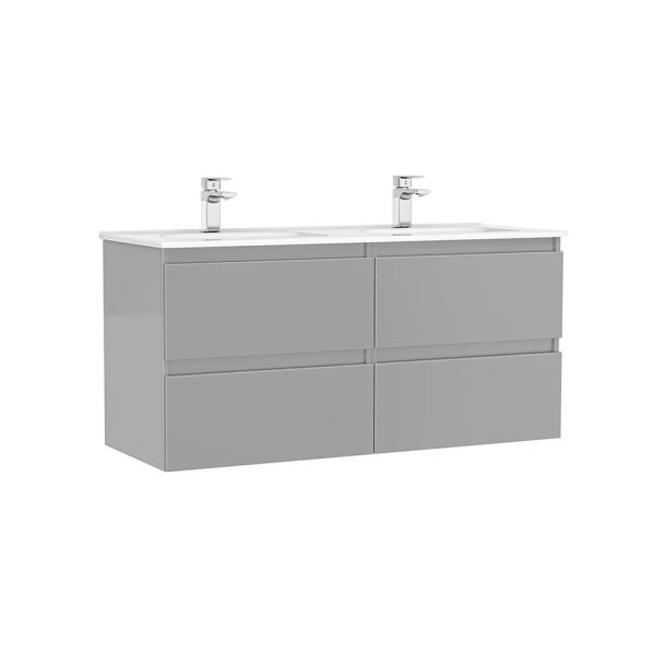 MOBILIER DAILY 120X46X56.5 GALET LUCIOS, 4 SERTARE,CU LAVOAR