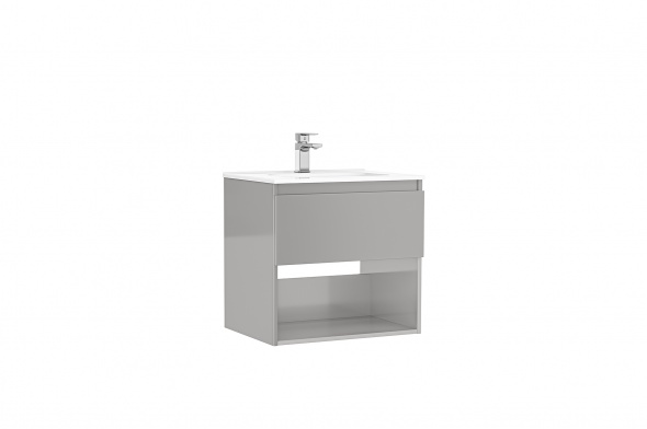 MOBILIER DAILY 60X46X56.5 GALET LUCIOS,1 SERTAR+RAFT,CU LAVOAR