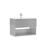 MOBILIER DAILY 80X46X56.5 GALET LUCIOS,1 SERTAR+RAFT,CU LAVOAR