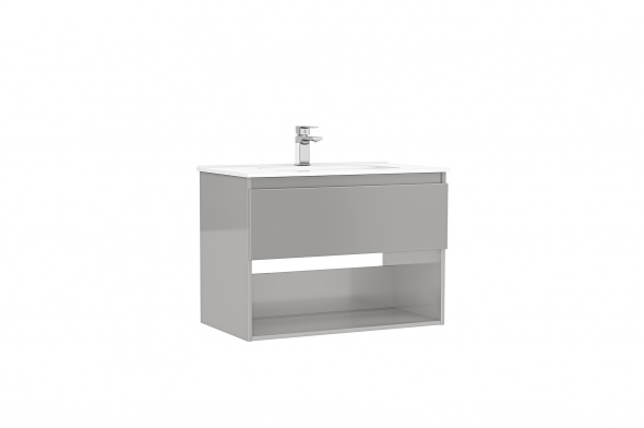 MOBILIER DAILY 80X46X56.5 GALET LUCIOS,1 SERTAR+RAFT,CU LAVOAR