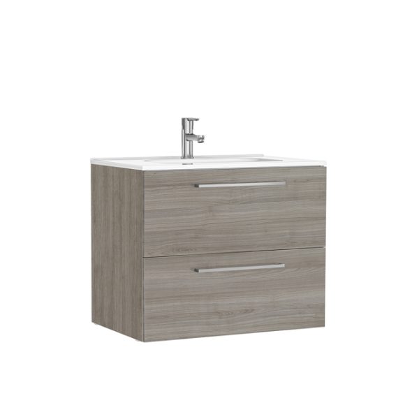 MOBILIER HANDY 70X46X56.5 GREY,2 SERTARE ,CU LAVOAR