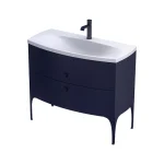 MOBILIER LOUIS 102 CM, 2 SERTARE SOFT-CLOSE, BLEUMARIN MAT