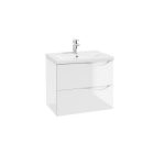MOBILIER MURCIA 60, 59.9X40X50 CM, 2 SERTARE SOFT-CLOSE, ALB LUCIOS