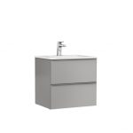 MOBILIER SHONA 60X46X56.5 GALET MAT, 2 SERTARE,CU LAVOAR KLEA