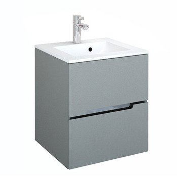 MOBILIER SILVER 50 CM, 2 SERTARE, GRI MAT NOU