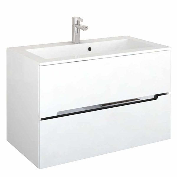 MOBILIER SILVER 90 CM,2 SERTARE, ALB LUCIOS NOU