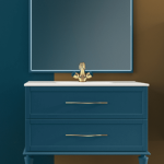 MOBILIER TIFFANY BLUE PETROL, CU 2 SERTARE, 74 CM