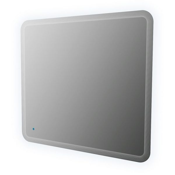 OGLINDA 100X90 CM CU LED,STRIPED