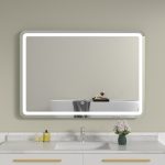 Oglinda baie led 100x70. Control touch