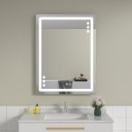 Oglinda baie 60x80 cu dezaburire. iluminare led