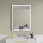 Oglinda baie 60x80 cu iluminare led. Control touch